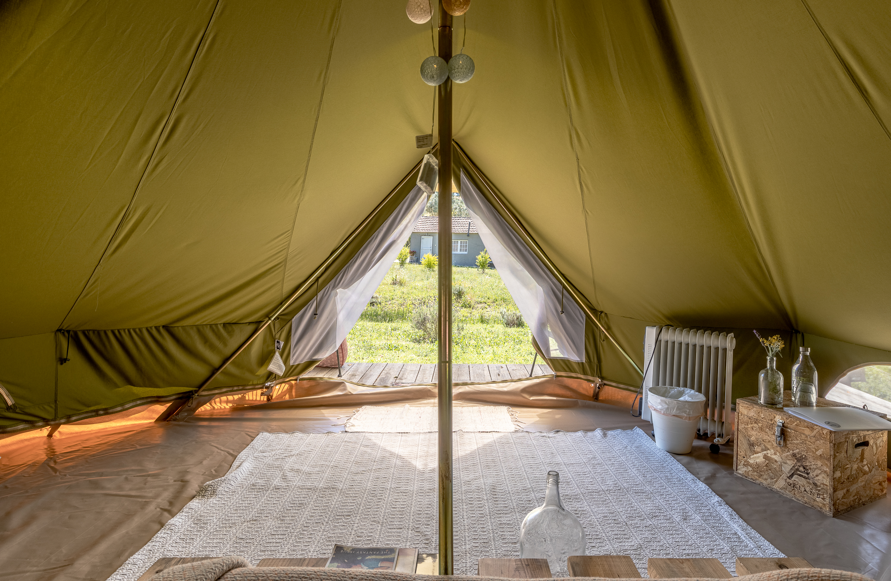 Bell Tent 3A - Bathroom from € 79,-